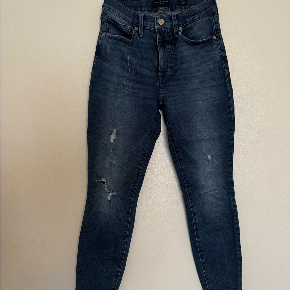 Lucky Brand High Rise Dark Blue Jeans